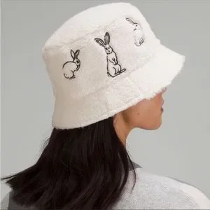 NWT Lululemon Lunar New Year Both Ways reversible Rabbit bunny Fleece Bucket Hat lululemon athletica | Accessories | Lululemon Lunar New Year  main image 3
